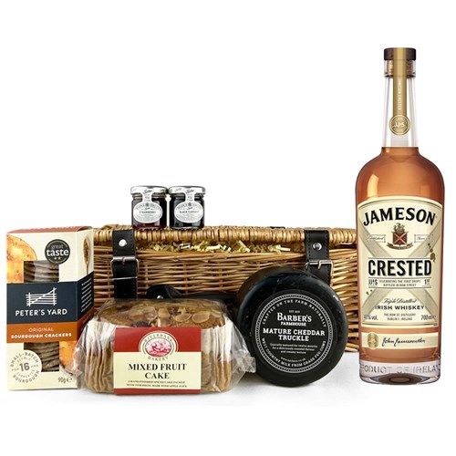 Jameson Crested Irish Whiskey 70cl Premium Gift Hamper – Luxury Food & Drink Hamper